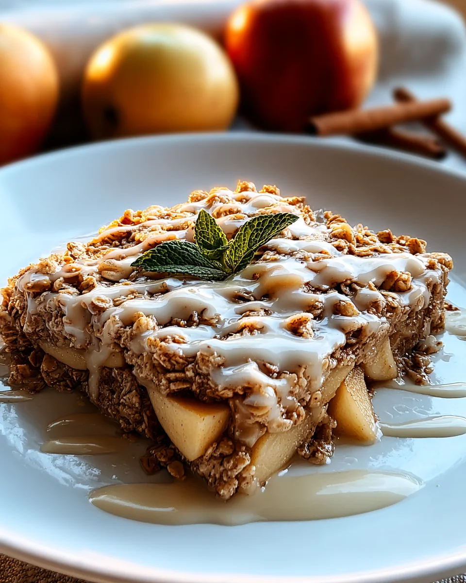 Oatmeal Apple Breakfast Bake