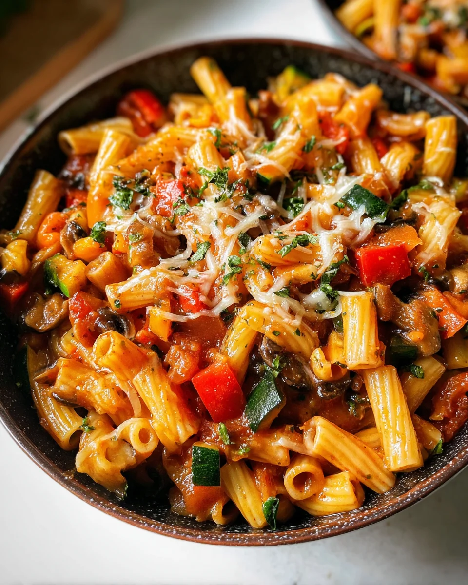 One-Pot Veggie Pasta