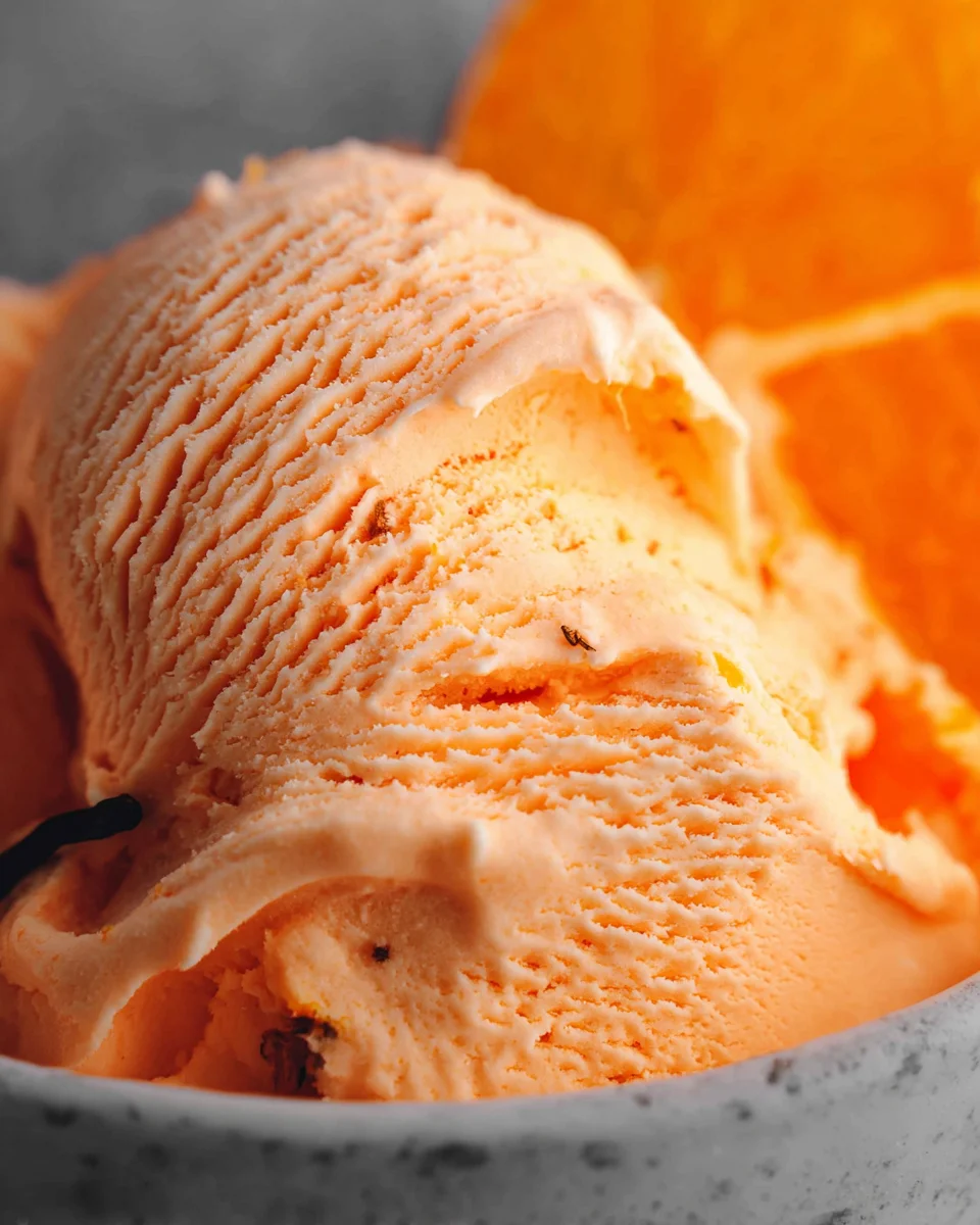Orange Ice Cream