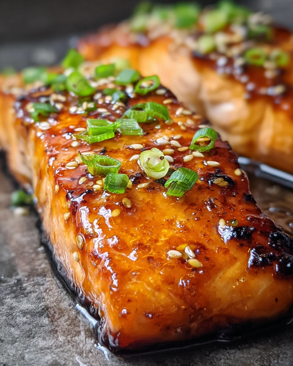 Orange Teriyaki Salmon