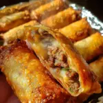 Philly Cheesesteak Egg Roll