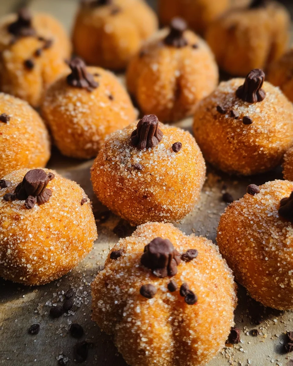 Pumpkin Cheesecake Truffles