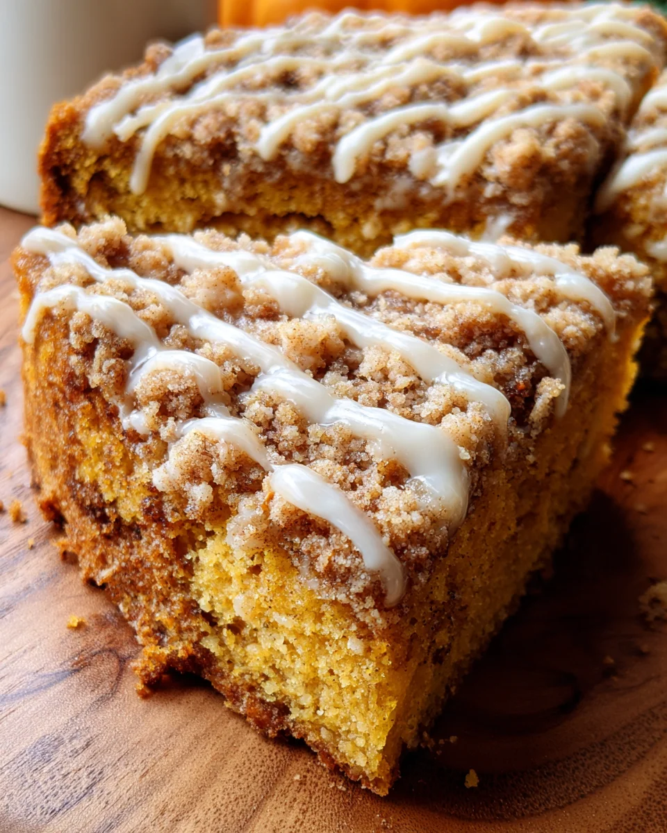 Pumpkin Coffee Cake Recipe
