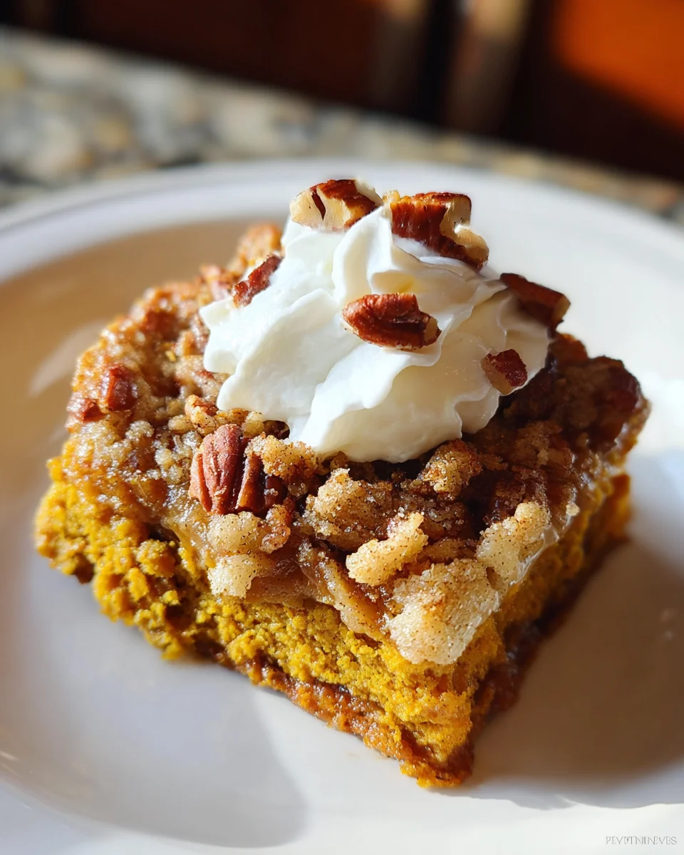 Pumpkin Crunch Cake