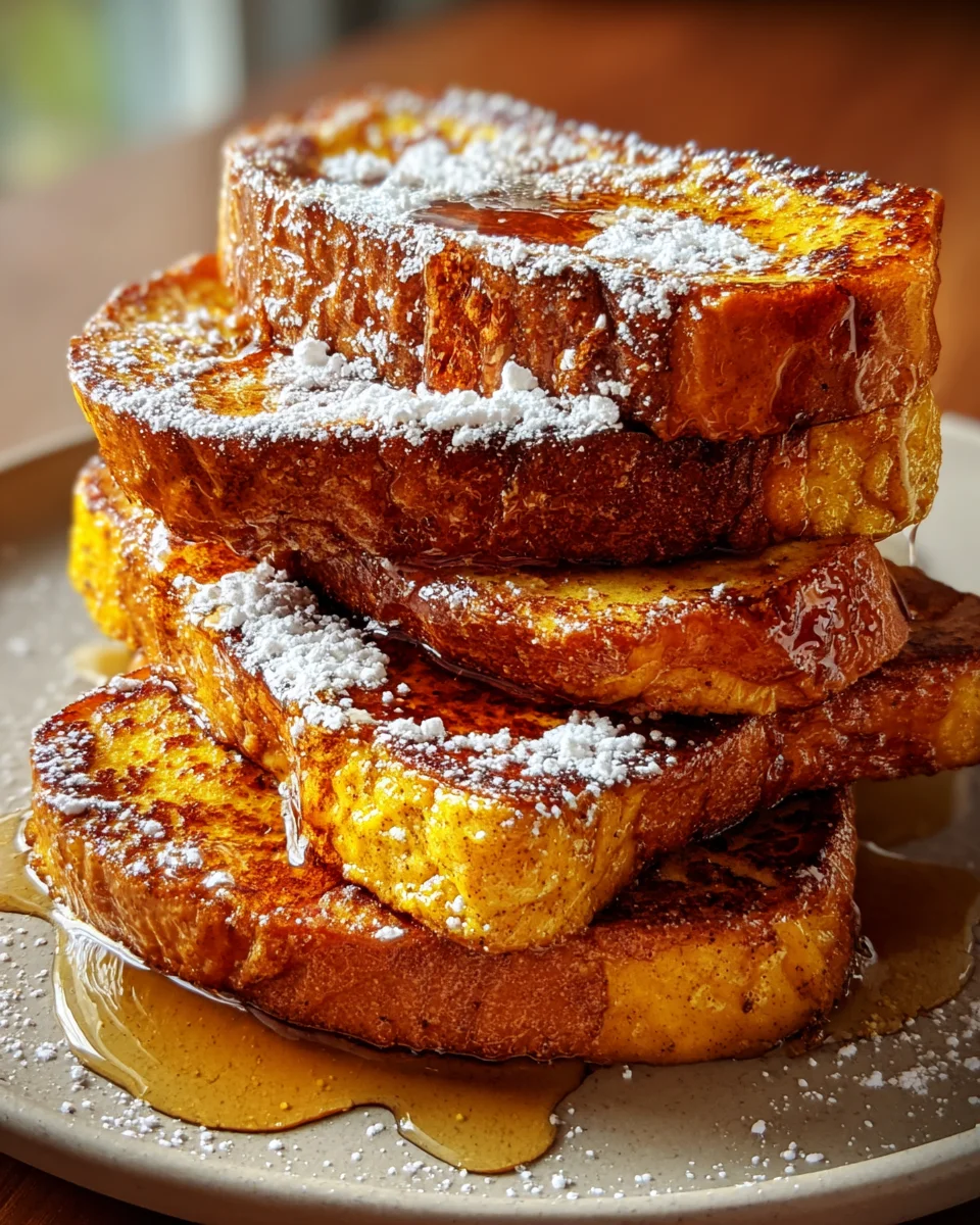 Pumpkin French Toast
