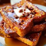 Pumpkin French Toast Breakfast