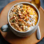 Pumpkin Pie Overnight Oats with Chia