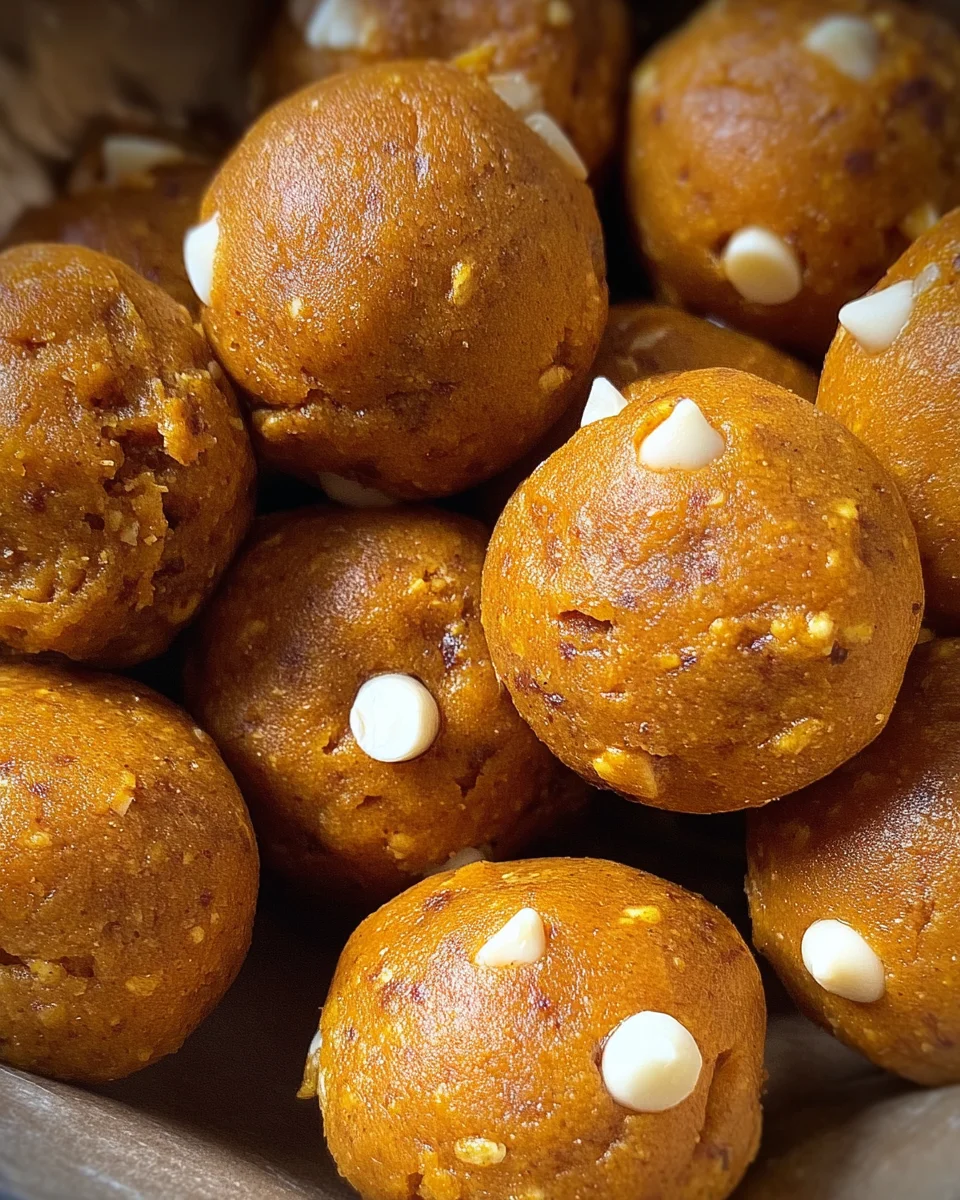 Pumpkin Pie Protein Balls