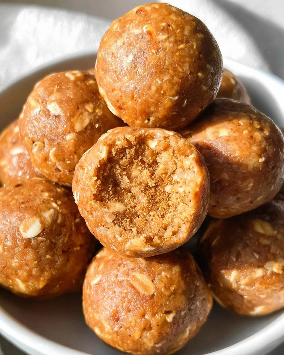 Pumpkin Protein Balls