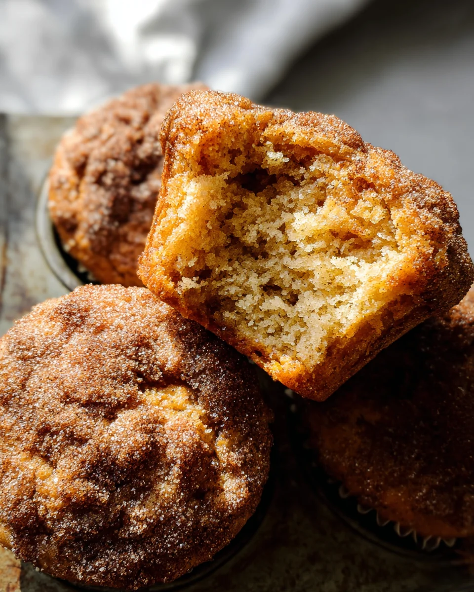 Pumpkin Snickerdoodle Muffins