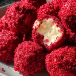 Red Velvet Cheesecake Bites
