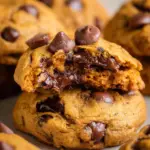 Soft Pumpkin Chocolate Chip Cookies