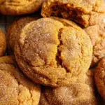 Soft and chewy pumpkin cookies