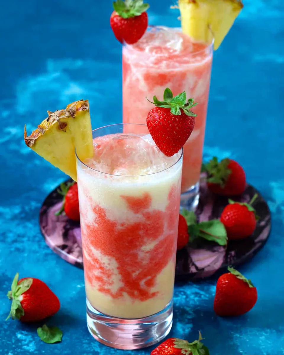 Strawberry Colada Splash