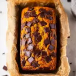 Sweet Pumpkin Banana Chocolate Chip Bread