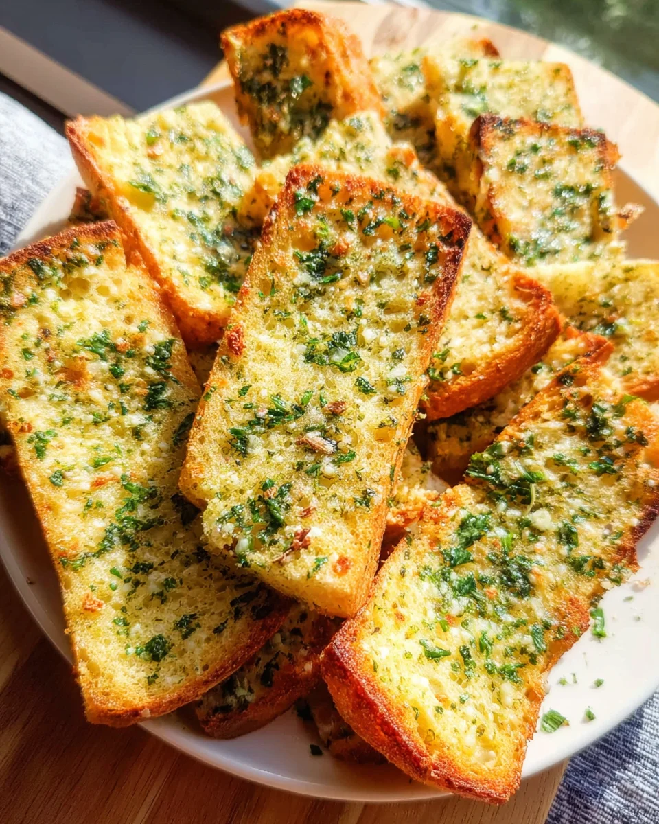 10-Minute Air Fryer Garlic Bread