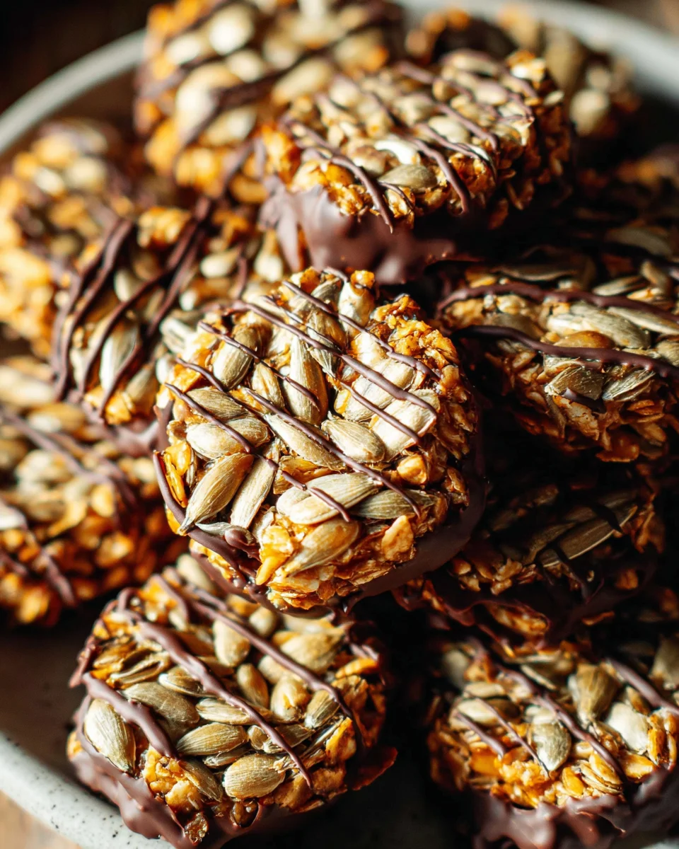 4-Ingredient Sunflower Seed Chocolate Bites