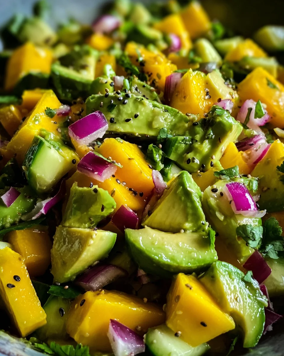 Avocado Mango Salad