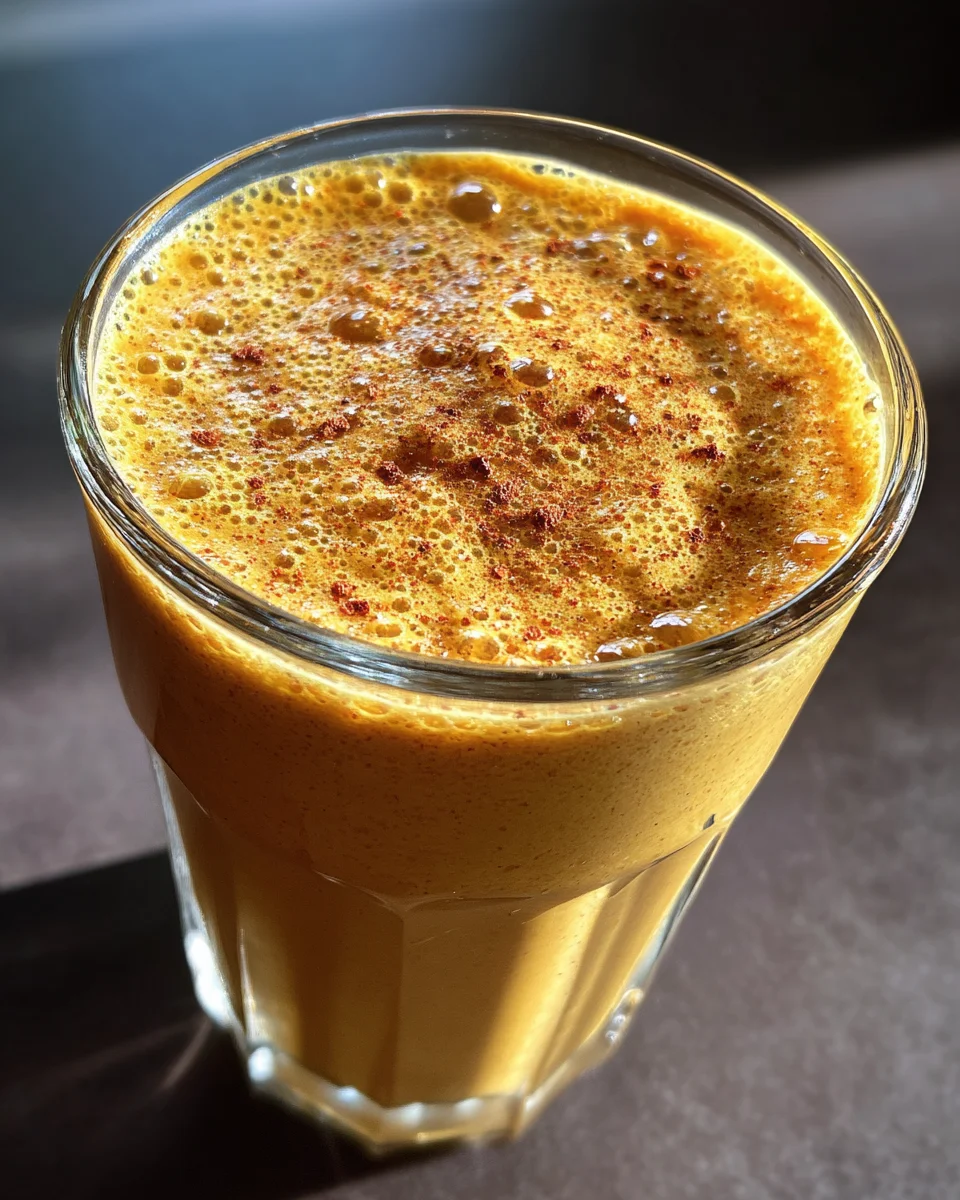 Breakfast Pumpkin Pie Smoothie