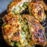 Broccoli Cheddar Stuffed Chicken Breasts
