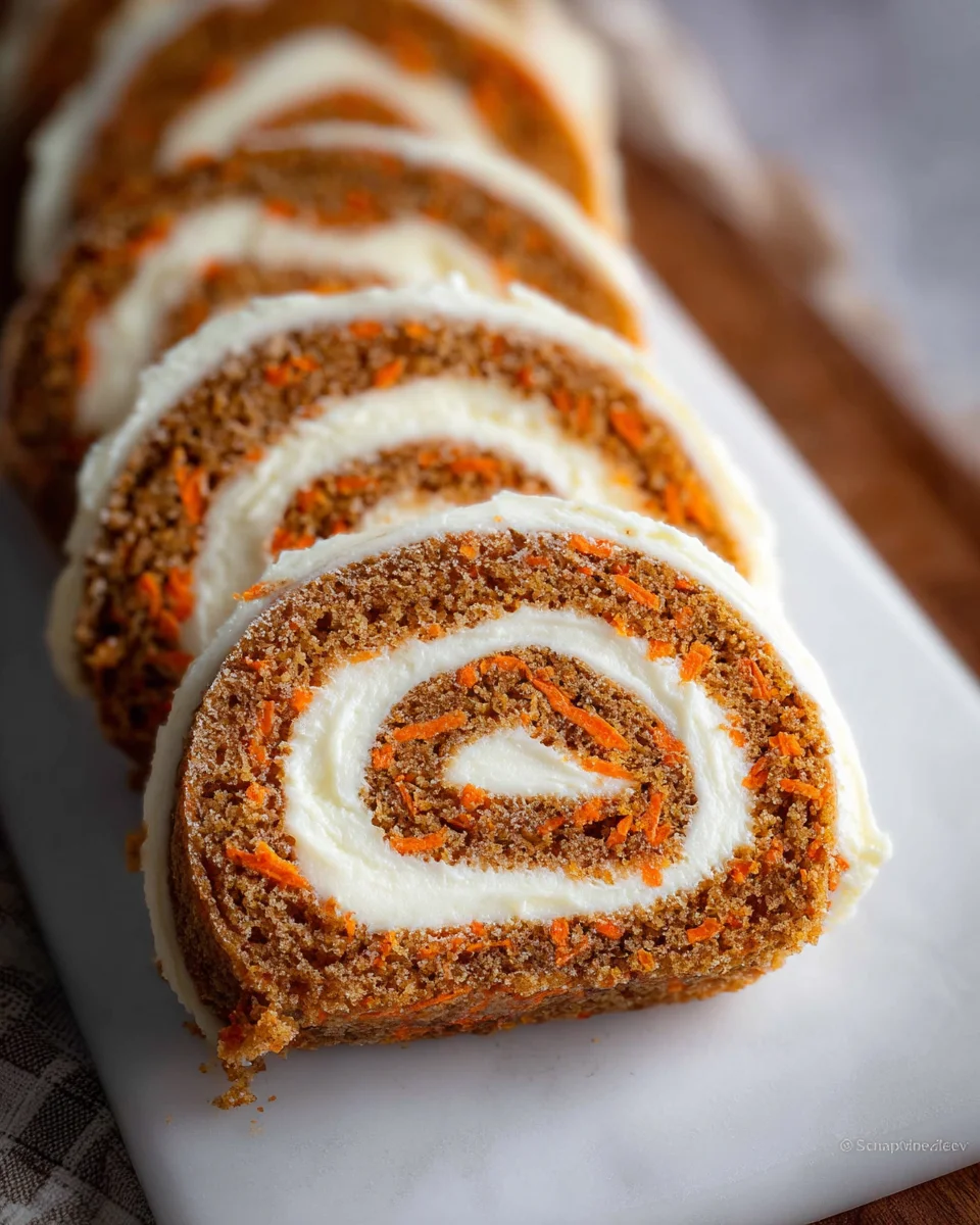 Carrot Cake Roll 22 Carrot