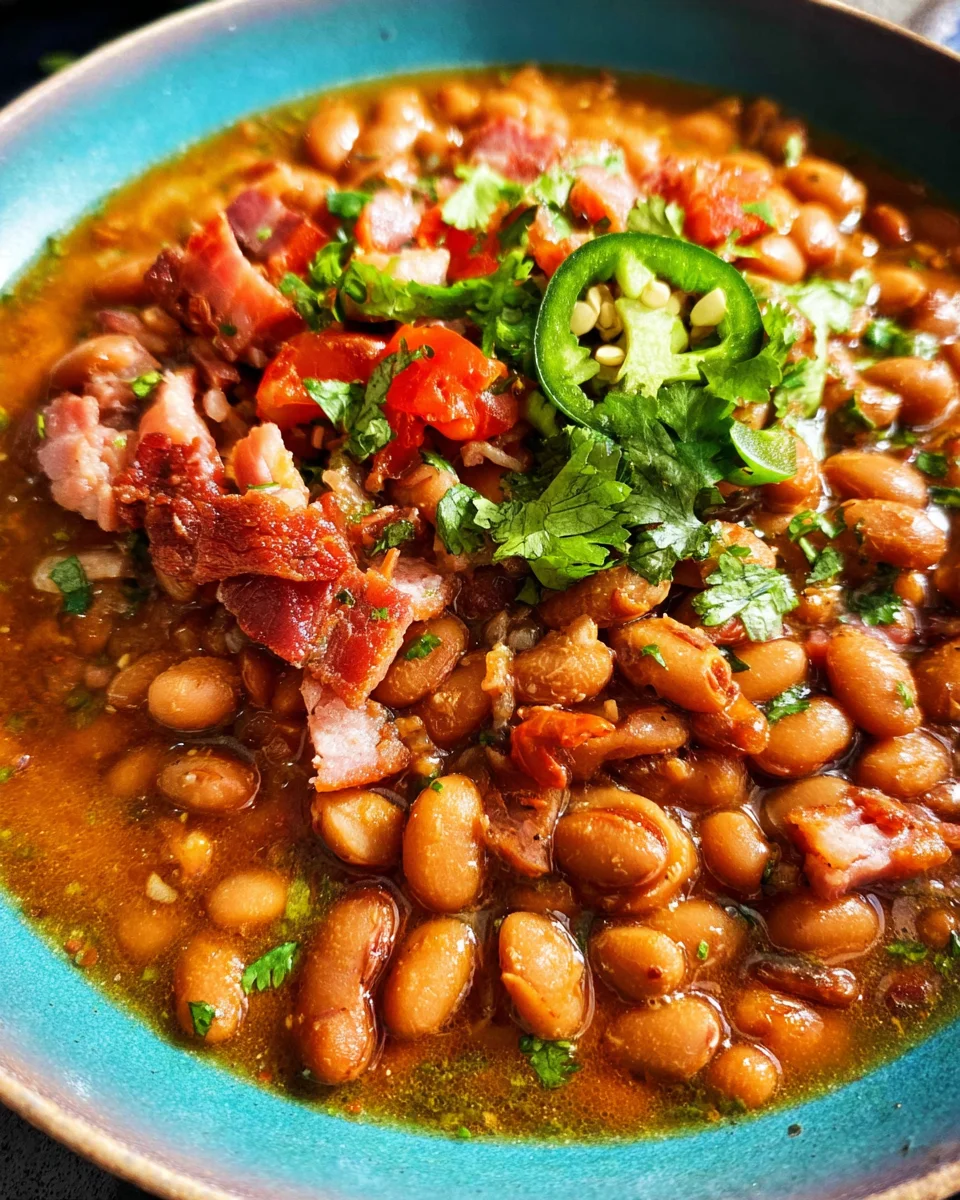 Charro Beans (Frijoles Charros)