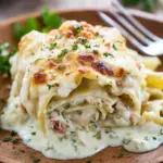 Chicken Alfredo Roll Ups