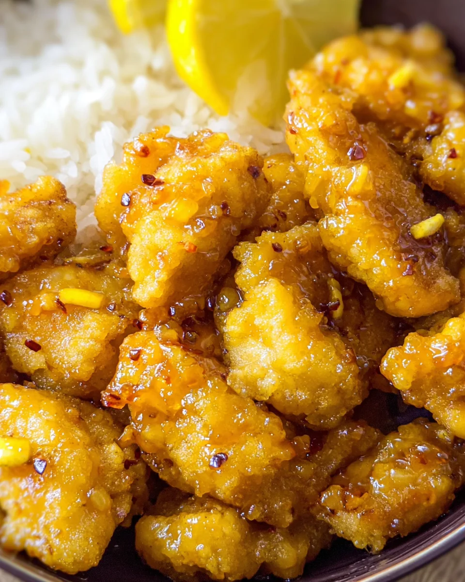 Chinese Lemon Chicken Recipe