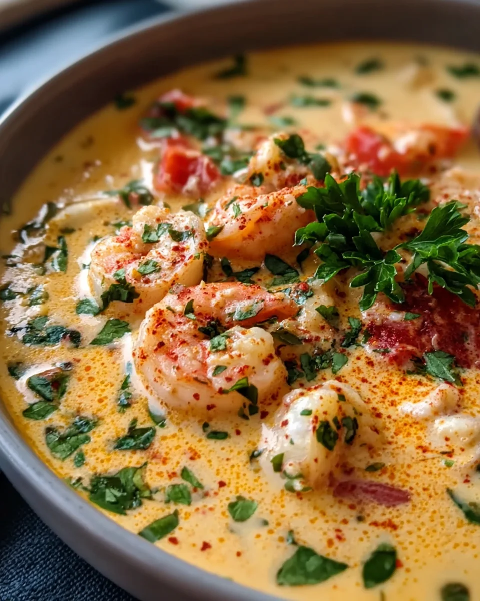 Crab and Shrimp Seafood Bisque