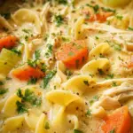 Creamy Chicken Noodle Soup Recipe