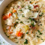 Creamy Chicken and Rice Soup