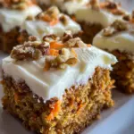 Decadent Carrot Cake Bars with Cream Cheese Frosting