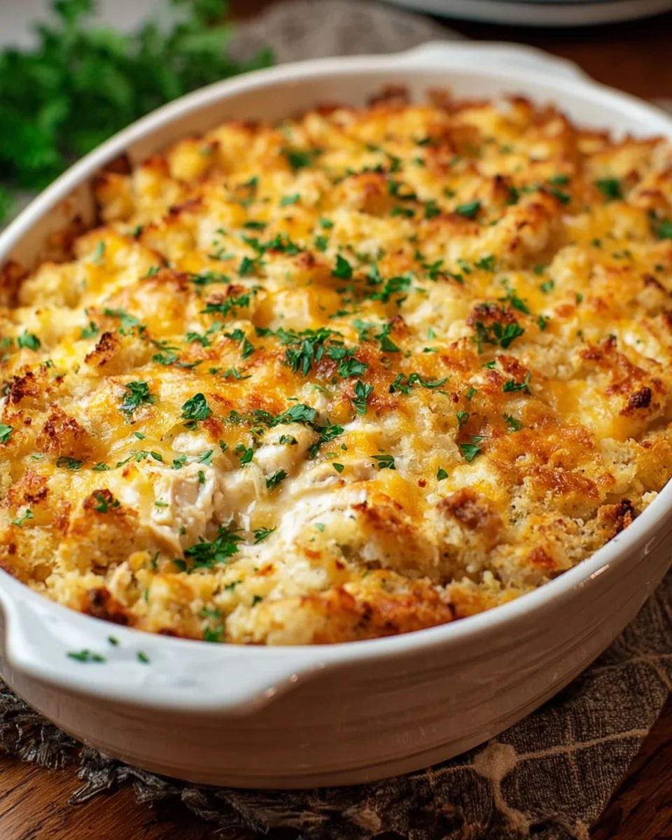 Dollys Chicken and Stuffing Casserole 2