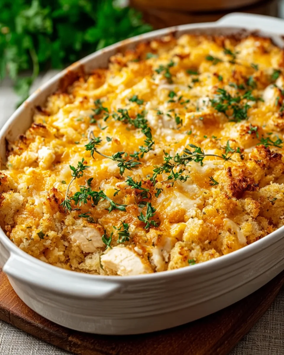 Dollys Chicken and Stuffing Casserole 3