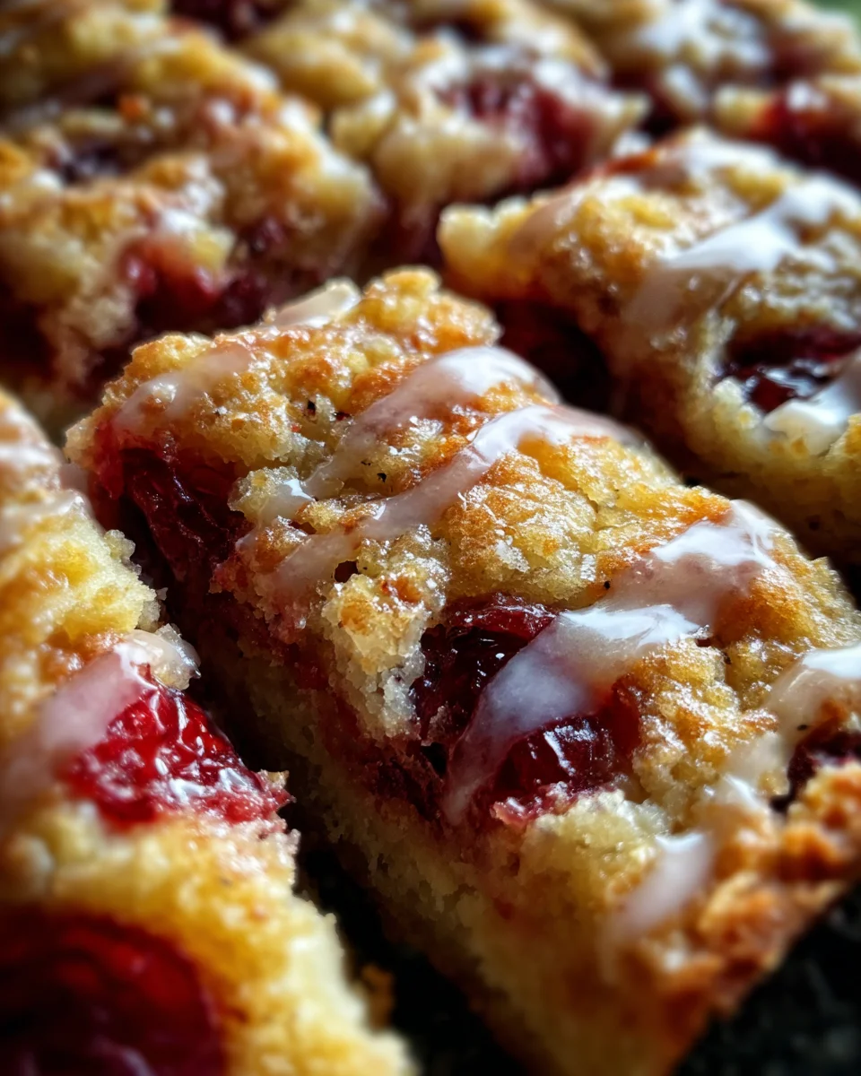 Easy Cherry Pie Bars