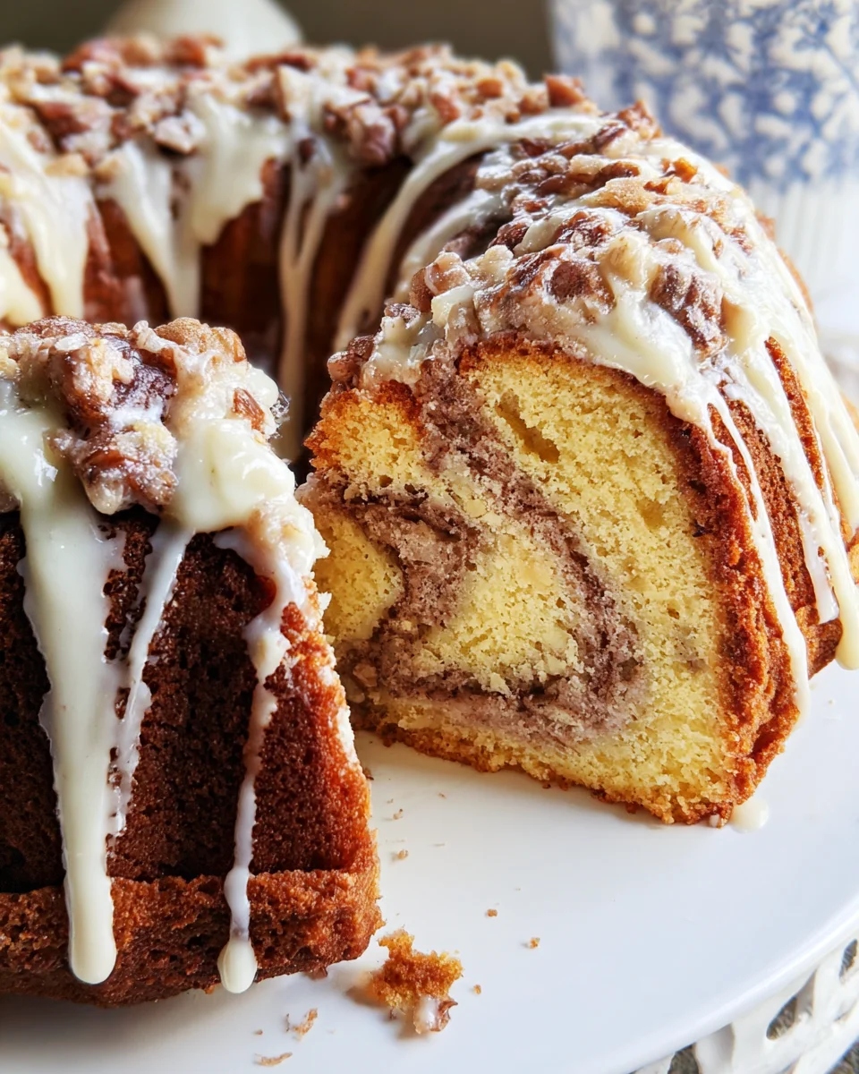 Easy Cinnamon Roll Bundt Cake
