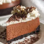 Easy No Bake Chocolate Cheesecake