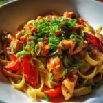 Honey Pepper Chicken Pasta