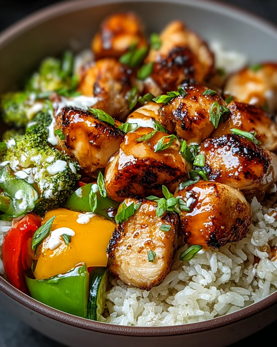 Hot Honey Chicken Bowl 27 Hot Honey Chicken Bowl