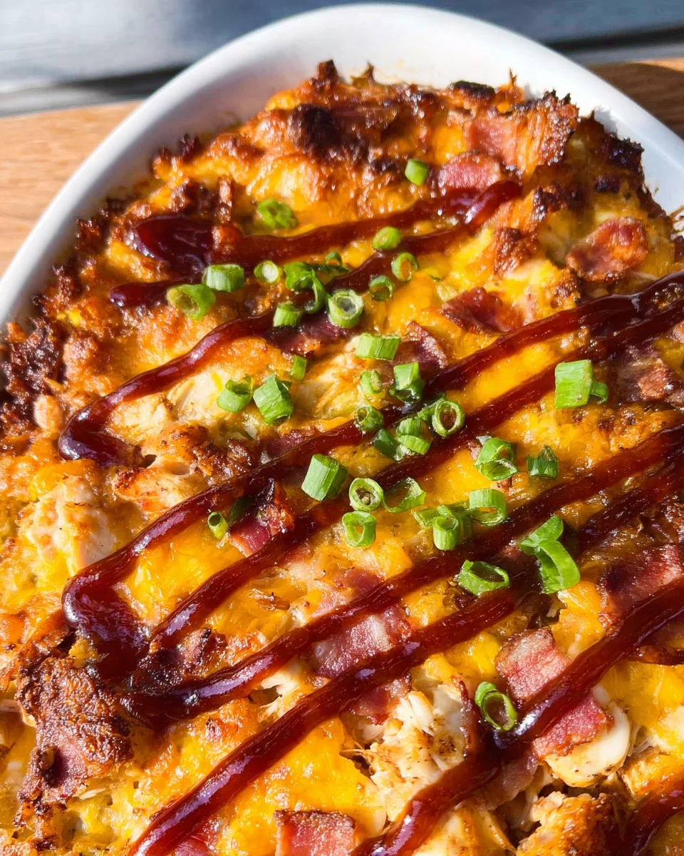 Keto BBQ Chicken Casserole 22 Keto