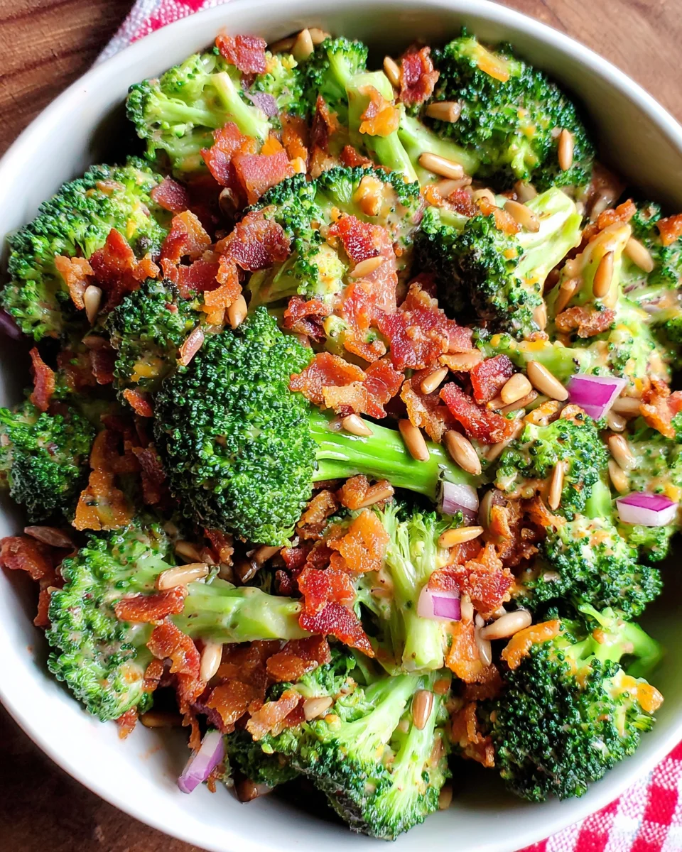 Keto Broccoli Salad Recipe