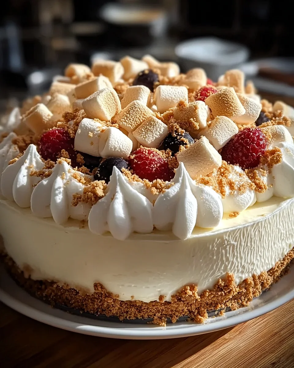 Marshmallow Whip Cheesecake 32 Marshmallow Whip Cheesecake