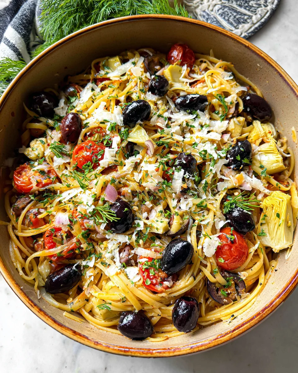 Mediterranean One Pot Pasta