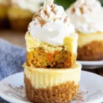 Mini Carrot Cake Cheesecakes