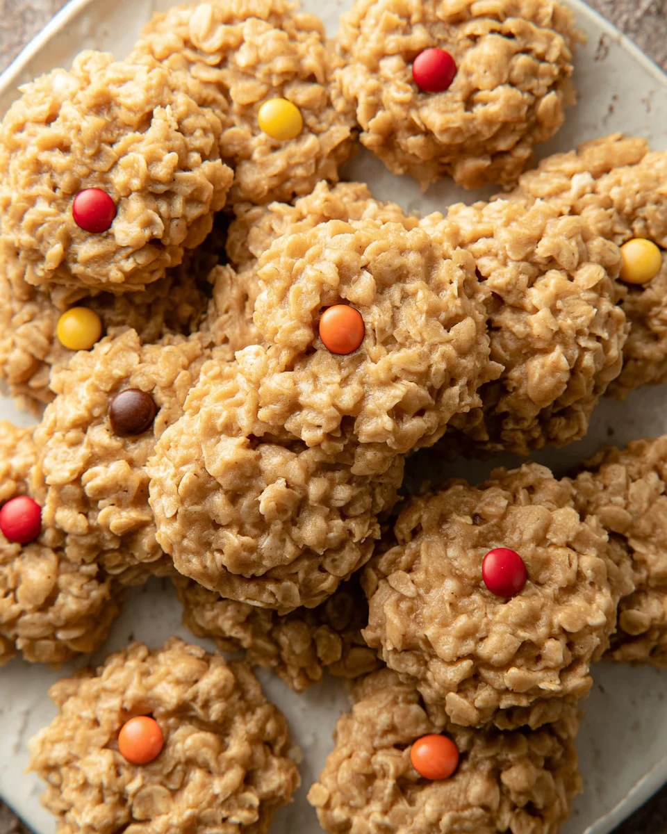 Peanut Butter No Bake Cookies