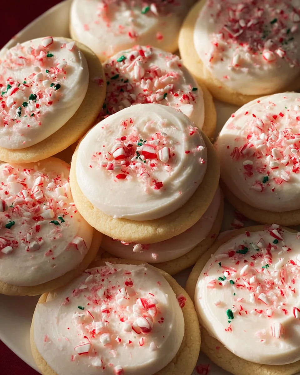 Peppermint Meltaway Cookies 23 Peppermint