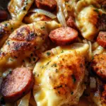 Pierogies and Kielbasa