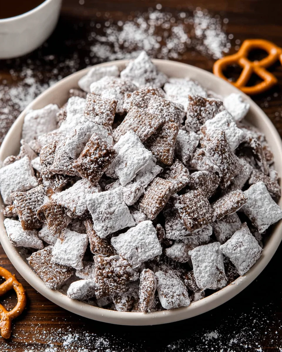 Puppy Chow Recipe (Muddy Buddies)
