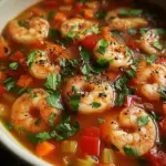 Quick and Spicy Shrimp Soup