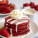 Red Velvet Pancakes